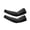 Black, variant on Cooling Ice Silk Sports Arm Sleeves 13.4 Inch, Breathable Lightweight Compression Sleeves for Men Women, Outdoor Running Cycling Hiking Sleeves, Sport Protective Gear, White