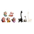 thumbnail image 1 of Mini Estatuas De Resina Del Dios De La Fortuna Y Escultura De Jirafa De Cerámica Para Mesa, Centro De Mesa Creativo Para Dormitorio, Escritorio, Oficina, Estantería, Decoración De Año Nuevo, 1 of 8