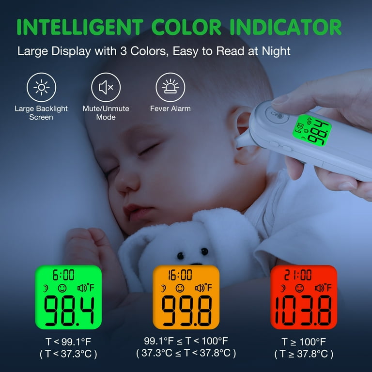 Infant ear temperature sale