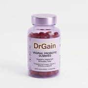DrGiain Women's Vaginal Probiotic Gummies with Pineapple Extract & Vitamin C – Supports Healthy Vaginal pH, Odor & Flora Balance – Bacillus Coagulans – 60 Vegetarian Gummies