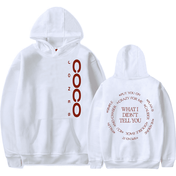 CoCo Jones Merch Hoodie What I Didn't Tell You Hoodies Men Women Long Sleeve Sweatshirt Streetwear Pullover Top