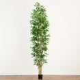 thumbnail image 7 of Nearly Natural 11ft. Artificial Bamboo Tree with Real Bamboo Trunks, 7 of 7