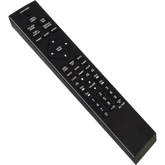 RC-1097 Control remoto de reemplazo compatible con Denon CD Receiver/Loudspeaker D-M37 D RCD-M37 D-M37SBK DM37SCW