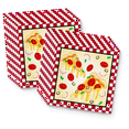 thumbnail image 4 of Pizza Birthday Party Supplies Set Plates Napkins Cups Tableware Kit for 16, 4 of 7