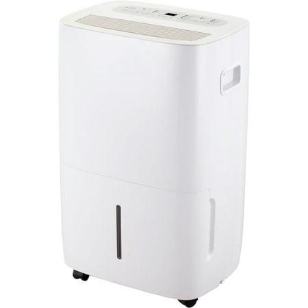 JHS - 50 Pint Dehumidifier with Built-In Pump - White