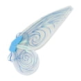 thumbnail image 3 of Alas De Hadas Para Niños Alas de hadas para niñas y niños, alas de ángel de princesa de organza con purpurina antidecoloración (azul) Wdftyju Libre de BPA, 3 of 7