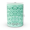 thumbnail image 7 of Baxton Studio Jamila Modern and Contemporary Aqua Finished metal Outdoor Side Table, 7 of 7