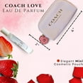 thumbnail image 4 of Coach Love, Eau De Parfum, Mini Natural Spray with Pouch 0.25 fl oz, 4 of 8