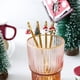 thumbnail image 4 of 1 pieza Feliz Navidad Acero inoxidable Oro Plata Alce Muñeco de nieve Santa Cuchara 2024 Año Nuevo Decoración navideña para el hogar 2023 Navidad, 4 of 5