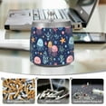 thumbnail image 6 of Yayeee Ashtray with Lid for Cigarette Smokeless Stainless Steel Home Ash Holder, Yellow Jellyfish, 6 of 7