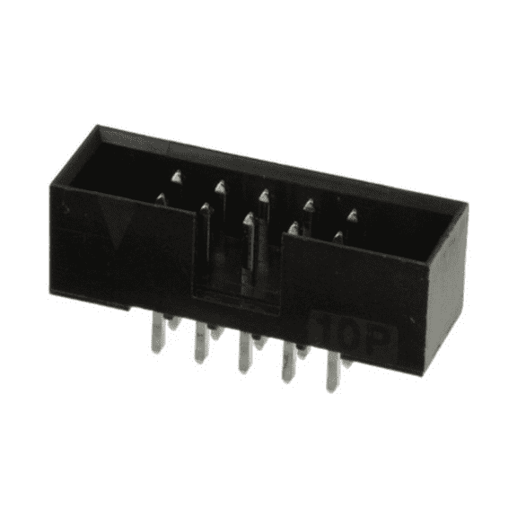 Pack of 2 957210-6002-AR Connector Header Through Hole 10 position 0.079 (2.00mm)