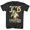 thumbnail image 2 of Bruce Lee Jay Kay Dee Black Heather T-Shirt, 2 of 3