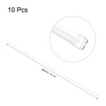 thumbnail image 2 of Unique Bargains Acrylic Round Rod, Clear,1/32' Diameter 10-1/4' Length, Solid Plastic PMMA Bar Stick,10pcs, 2 of 3