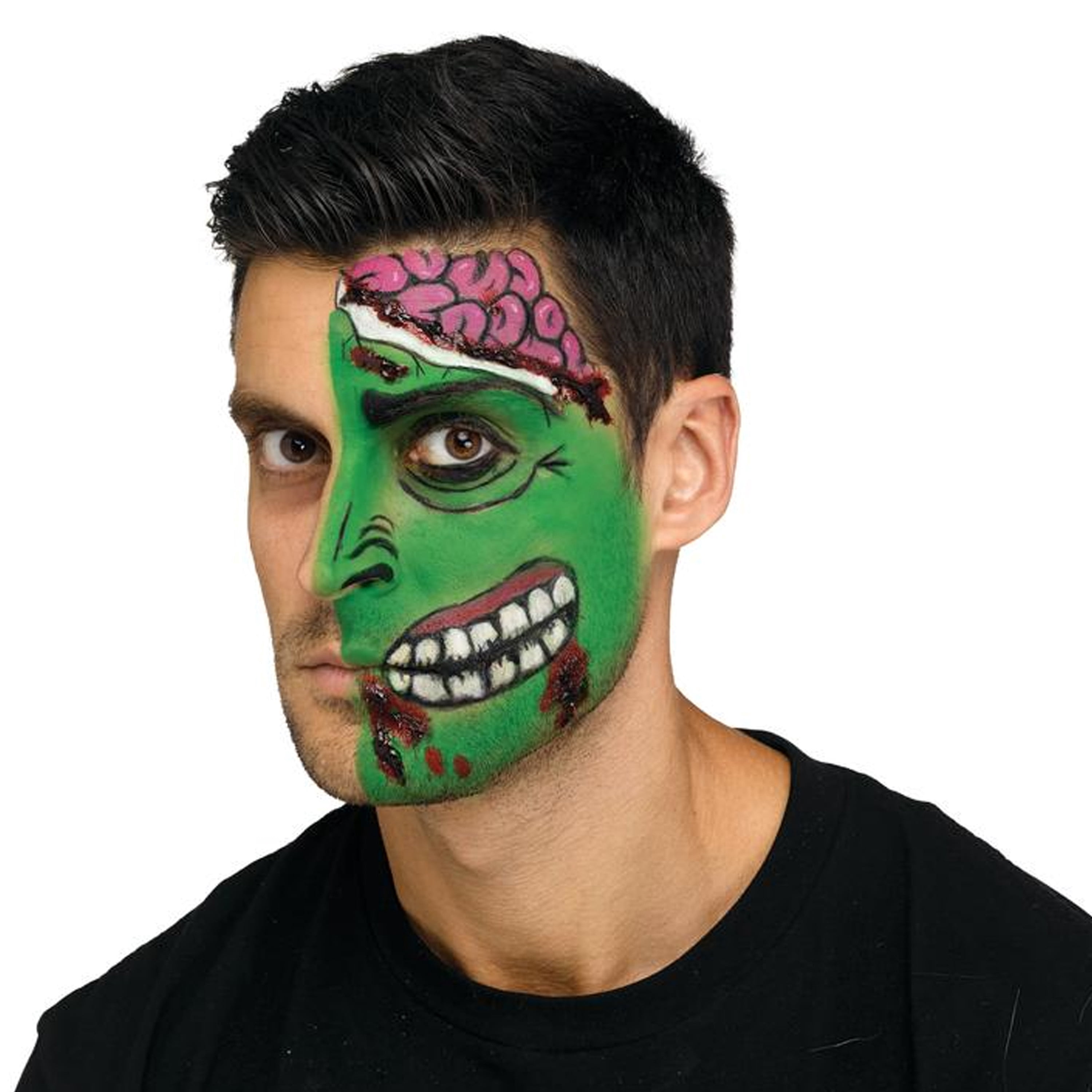 Colorful Colossal Make-up Kit, Halloween Make-up for Adults, by Fun World