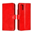 thumbnail image 2 of Galaxy A51(4G) Case, Allytech Premium PU Leather Kickstand Shockproof Folio Flip Lightweight 9 Cards Slots Folio Flip Anti-scratch Drop Protective Wallet Case Cover for Samsung Galaxy A51(4G), Red, 2 of 10