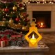 thumbnail image 5 of Faroles Navideños Led con Diseño de Copo de Nieve, Candelabros Sin Llama a Pilas para Decoración Navideña de Interior y Exterior, Faroles Colgantes de Plástico Blanco - 40,6 X 50,8 Cm, 5 of 6
