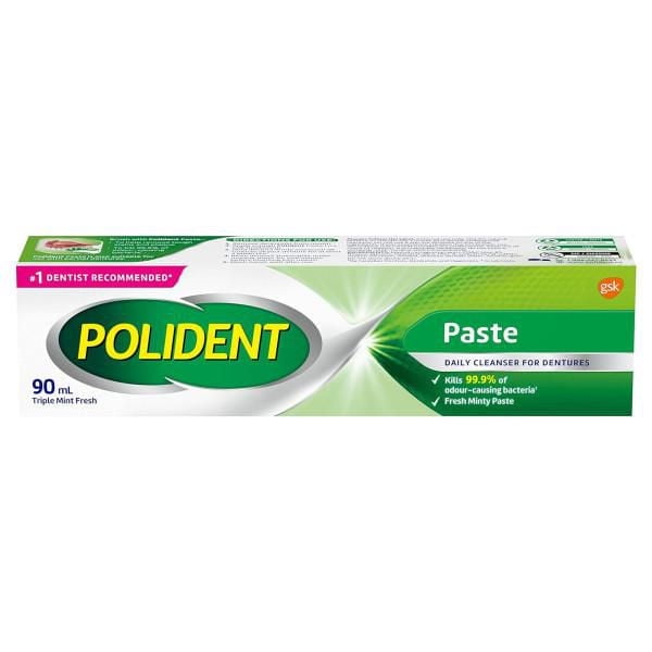 Polident Pâte quotidienne pour prothèses dentaires