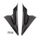 thumbnail image 1 of Cubiertas de carenados de entrada de aire delanteras Ticfox Para Motocicleta TMAX 560 fibra de carbono, 1 of 14