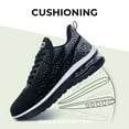 thumbnail image 3 of JOYFON Mens Running Shoes Air Cushioned Athletic Sneakers Non Slip Tennis Shoes for Sport Gym Jogging Black Size 9, 3 of 7