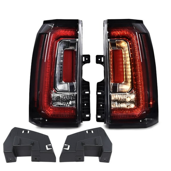 CCPAO LED Tail Lights Brake Lamps Left & Right Fit For 2015-2020 GMC Yukon/Yukon XL