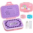thumbnail image 1 of Baby Teeth Keepsake Box, Colored Tooth Holders, Container Organizer for Lost Teeth, Teeth Lanugo Storage Saver for Boys Girls, 1 of 5