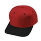 thumbnail image 1 of Sombrero de mezcla de lana de estilo profesional Cap- Negro rojo Mcap Gorra de béisbol, 1 of 1