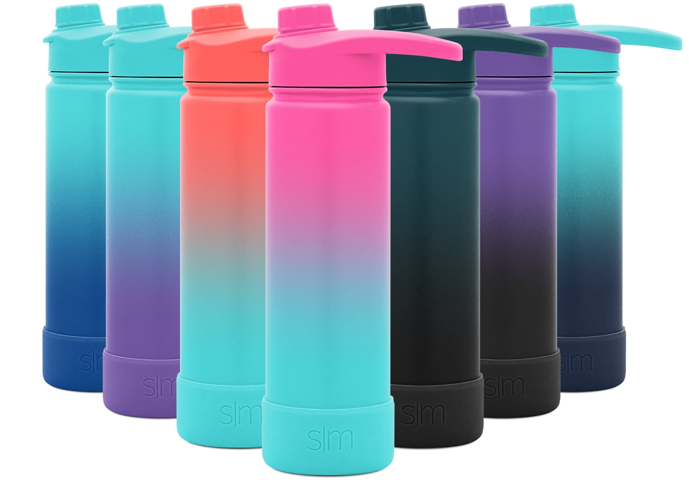 Simple Modern 22 Oz. Summit Water Bottle with Chug Lid and Protective ...