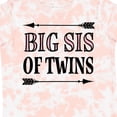 thumbnail image 4 of Inktastic Big Sis of Twins Sister Announcement Girls Toddler T-Shirt, 4 of 5