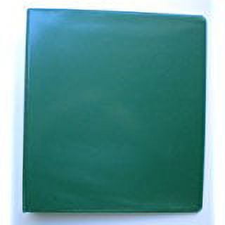FOREST GREEN 3 RING 2" VIEW BINDER 8.5 X 11 - BOX OF 12