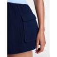 thumbnail image 5 of Time and Tru Women's Double Cloth Cargo Short, Sizes XS-XXXL, 5 of 6