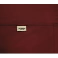 thumbnail image 6 of Vargottam Cotton Slub Maroon Curtains 56 Inch Window Curtain Rod Pocket Window Panels For Bedroom 2 Panels, 6 of 9