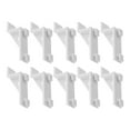SHISUYAN 10pcs Freezer Door Latch Replacement Refrigerator Clip for