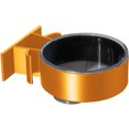 thumbnail image 1 of Soporte para secador de pelo de baño con adhesivo resistente al agua, estante para herramientas de cuidado del cabello, soporte de almacenamiento para secador de pelo montado en la pared, dorado JAMW Sencillez, 1 of 5