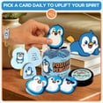 thumbnail image 4 of Frasco de Tarjetas de Afirmaciones Positivas Pingüino con Soporte y Pulsera, 4 of 6