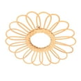 thumbnail image 2 of Round Rattan Mirror,Rattan Mirror Retro Round Hanging Mirror Wall Decoration Mirror Exceptional Reliability, 2 of 7
