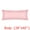 Pink 20"x48", variant on Unique Bargains 1 Pcs Pillow Cases Breathable Cooling Pillow Covers Pink 20"x48"