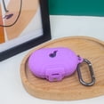 thumbnail image 4 of Funda protectora de silicona para auriculares con mosquetón para Anker Soundcore Space A40, 4 of 5