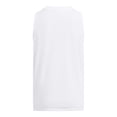thumbnail image 3 of Camiseta sin mangas Under Armour Rival Muscle para mujer, 100 unidades, color blanco/negro, talla L, 3 of 3