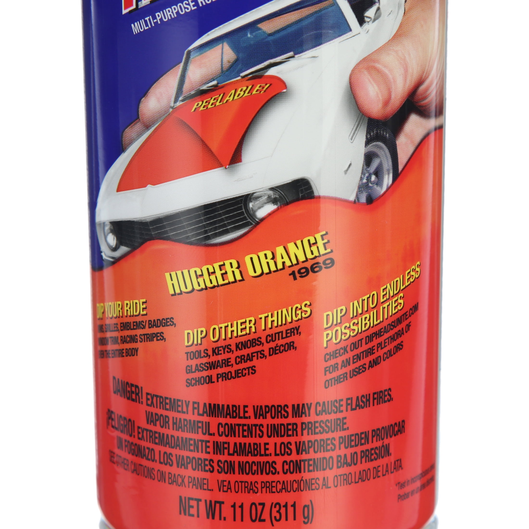 Classic Muscle™ Hugger Orange 1969 Multi-Purpose Rubber Coating Spray 11 oz. Can