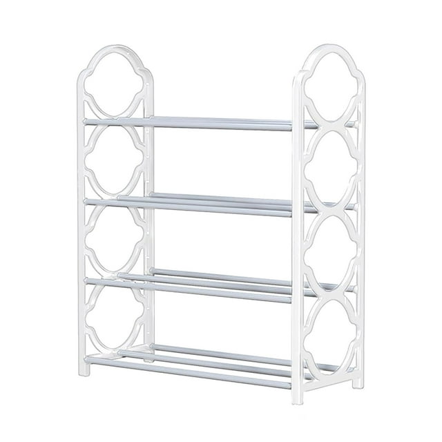 Household Shoe Rack 4 Layer Portable Shoe Rack Storage Device Entry Level Bedroom Multifunctional Shoe Rack