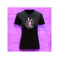 thumbnail image 2 of Playera Blusa Con Estampado De Conejo Kawai Con Caras Fantasmas Ropa Para Mujer Color Negro Talla Grande Marca Emil SaEs, 2 of 4