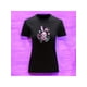 thumbnail image 2 of Playera Blusa Con Estampado De Conejo Kawai Con Caras Fantasmas Ropa Para Mujer Color Negro Talla Grande Marca Emil SaEs, 2 of 4