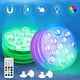 thumbnail image 4 of Luces de Piscina Luces LED Sumergibles con Control Remoto RF, 13 LED Luz SubacuáTica Impermeable con Imanes Ventosas Paquete de 2, 4 of 5