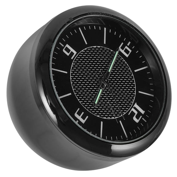 Interior Car Detailing Supplies Clock Mini for Dash Auto Stick on Desk Zinc Alloy