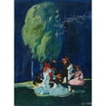 thumbnail image 3 of Albert Weisgerber 14x18 Black Modern Framed Museum Art Print Titled - Im Park (1903), 3 of 5