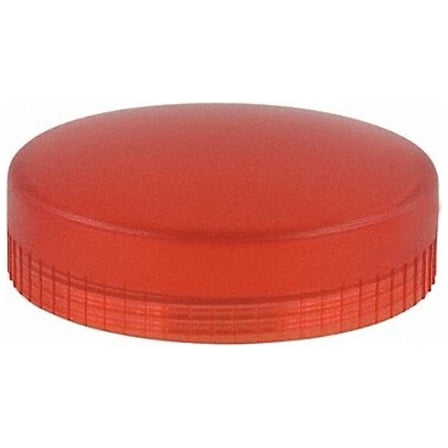 Schneider Electric Pilot Light Lens, 22mm, Plastic, Red ZBV014
