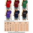 thumbnail image 2 of Frontwalk Women Summer Tops Short Sleeve T Shirt T-shirt Ladies Loose Pullover Tunic Blouse Red M, 2 of 2