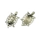 thumbnail image 4 of 10 Piezas de Dijes Colgantes de Bricolaje - Colgantes de Plata Tibetanos Antiguos Base Colgante de Collar para Manualidades de Hallazgos de Joyería 39 x 23 x 10 mm Soledad Collar colgante base, 4 of 7