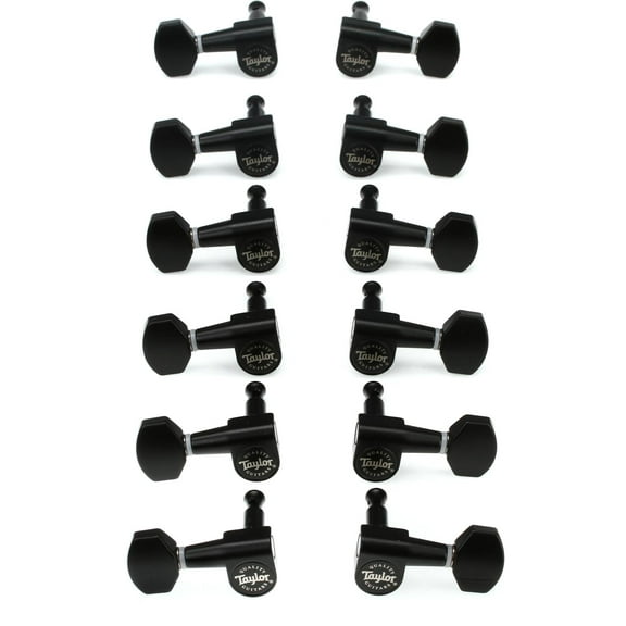 Taylor Guitar Tuners 18:1- 12-String Satin Black