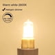 thumbnail image 2 of G9 Halogen Bulb 40W Dimmable Warm White 480LM 230V, 10-Pack, Compatible with Philips, 300°C Heat Resistant, 2 of 4